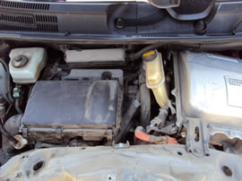 2004 TOYOTA PRIUS HYBRID 4 DOOR HATCHBACK 1.5L AT FWD COLOR GOLD Z14719