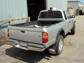 2002 TOYOTA TACOMA XTRA CAB SR5 PRE-RUNNER MODEL 3.4L V6 AT 2WD COLOR SILVER Z14720