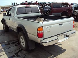 2002 TOYOTA TACOMA XTRA CAB SR5 PRE-RUNNER MODEL 3.4L V6 AT 2WD COLOR SILVER Z14720