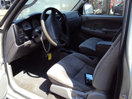 2002 TOYOTA TACOMA XTRA CAB SR5 PRE-RUNNER MODEL 3.4L V6 AT 2WD COLOR SILVER Z14720