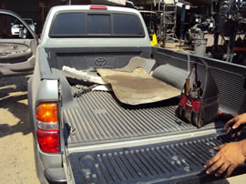 2002 TOYOTA TACOMA XTRA CAB SR5 PRE-RUNNER MODEL 3.4L V6 AT 2WD COLOR SILVER Z14720