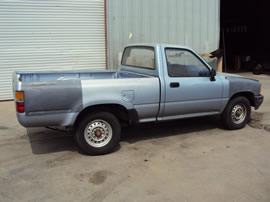 1989 TOYOTA PICK UP REGULAR CAB DLX MODEL 2.4L EFI MT 5SPEED 2WD COLOR BLUE Z13483