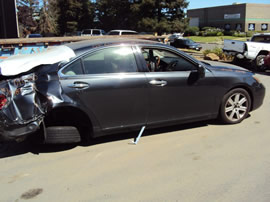 2007 LEXUS ES350 MODEL 4 DOOR SEDAN 3.5L V6 AT FWD COLOR GRAY Z13487