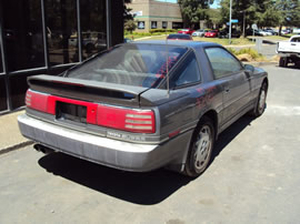 1989 TOYOTA SUPRA STANDARD MODEL SPORT ROOF 3.0L 6 CYLINDER NON TURBO MT 5 SPEED 2WD COLOR GRAY Z13492