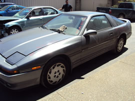 1989 TOYOTA SUPRA STANDARD MODEL SPORT ROOF 3.0L 6 CYLINDER NON TURBO MT 5 SPEED 2WD COLOR GRAY Z13492