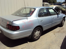 1996 TOYOTA CAMRY 4 DOOR SEDAN LE MODEL 3.0L V6 AT FWD COLOR BLUE Z13494