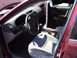 2005 TOYOTA CAMRY 4 DOOR SEDAN LE MODEL 2.4L AT FWD COLOR RED Z13496