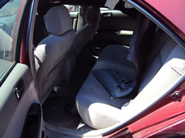 2005 TOYOTA CAMRY 4 DOOR SEDAN LE MODEL 2.4L AT FWD COLOR RED Z13496