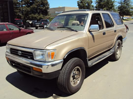 1995 TOYOTA 4RUNNER SR5 MODEL 3.0L V6 AT 4X4 COLOR GOLD Z13497