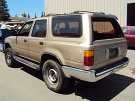 1995 TOYOTA 4RUNNER SR5 MODEL 3.0L V6 AT 4X4 COLOR GOLD Z13497