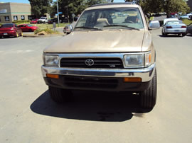1995 TOYOTA 4RUNNER SR5 MODEL 3.0L V6 AT 4X4 COLOR GOLD Z13497