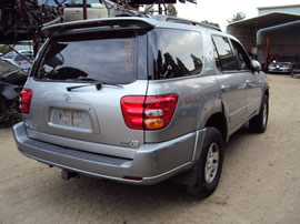 2002 TOYOTA SEQUOIA SUV LIMITED MODEL 4.7L V8 AT 2WD COLOR SILVER Z14726