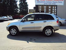 2002 TOYOTA RAV4 4 DOOR 2.0L AT AWD COLOR SILVER Z13504