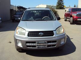 2002 TOYOTA RAV4 4 DOOR 2.0L AT AWD COLOR SILVER Z13504