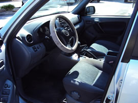 2002 TOYOTA RAV4 4 DOOR 2.0L AT AWD COLOR SILVER Z13504