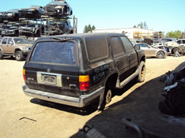 1993 TOYOTA 4RUNNER SR5 MODEL 3.0L V6 MT 4X4 COLOR BLACK Z13499