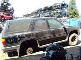 1993 TOYOTA 4RUNNER SR5 MODEL 3.0L V6 MT 4X4 COLOR BLACK Z13499