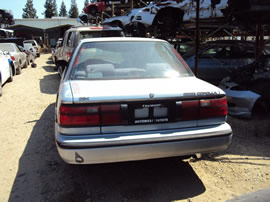 1991 TOYOTA COROLLA 4 DOOR DX MODEL 1.6L MT FWD COLOR BLUE Z13500