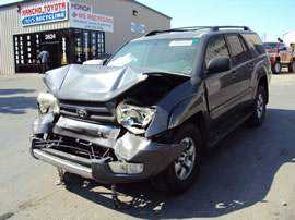 2004 TOYOTA 4RUNNER SUV SR5 MODEL 4.0L V6 AT 2WD COLOR GRAY 