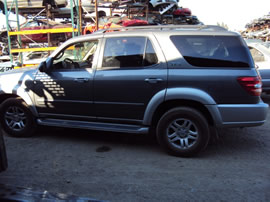 2003 TOYOTA SEQUOIA SUV SR5 MODEL 4.7L V8 AT 2WD COLOR GRAY Z13507 