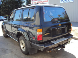 1997 TOYOTA LAND CRUISER SUV 4.5L AT 4WD GREEN Z14733