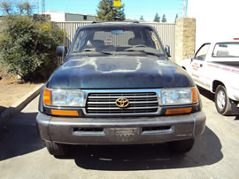 1997 TOYOTA LAND CRUISER SUV 4.5L AT 4WD GREEN Z14733