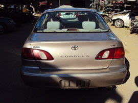 1999 TOYOTA COROLLA 4 DOOR SEDAN VE MODEL 1.8L AT 3 SPEED FWD COLOR PURPLE Z14734