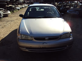 1999 TOYOTA COROLLA 4 DOOR SEDAN VE MODEL 1.8L AT 3 SPEED FWD COLOR PURPLE Z14734