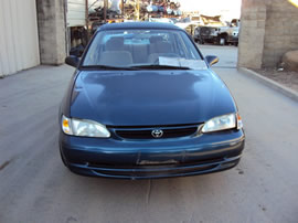 1995 TOYOTA COROLLA 4 DOOR SEDAN DX MODEL 1.8L MT 5 SPEED COLOR BLUE Z13514 