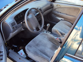 1995 TOYOTA COROLLA 4 DOOR SEDAN DX MODEL 1.8L MT 5 SPEED COLOR BLUE Z13514 