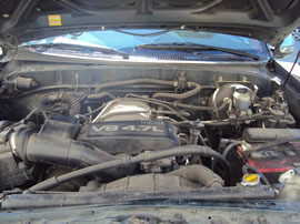 2001 TOYOTA TUNDRA ACCESS CAB SR5 MODEL 4.7L V8 AT 4X4 COLOR GREEN Z13518