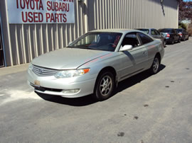 2002 TOYOTA SOLARA 2 DOOR CPE SE MODEL 2.4L AT FWD COLOR SILVER Z13522