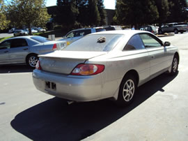 2002 TOYOTA SOLARA 2 DOOR CPE SE MODEL 2.4L AT FWD COLOR SILVER Z13522