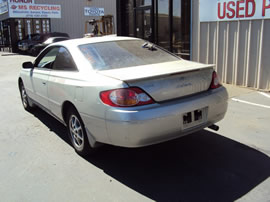 2002 TOYOTA SOLARA 2 DOOR CPE SE MODEL 2.4L AT FWD COLOR SILVER Z13522