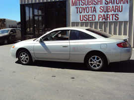 2002 TOYOTA SOLARA 2 DOOR CPE SE MODEL 2.4L AT FWD COLOR SILVER Z13522