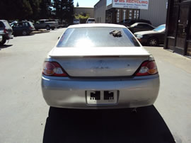 2002 TOYOTA SOLARA 2 DOOR CPE SE MODEL 2.4L AT FWD COLOR SILVER Z13522