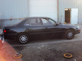 1994 TOYOTA CAMRY 4 DOOR SEDAN XLE MODEL 2.2L AT FWD COLOR GREEN Z13527