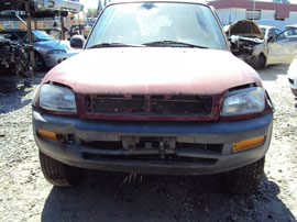 1997 TOYOTA RAV4 4 DOOR STD MODEL 2.0L MT 4WD COLOR RED Z14739