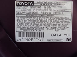 1997 TOYOTA RAV4 4 DOOR STD MODEL 2.0L MT 4WD COLOR RED Z14739