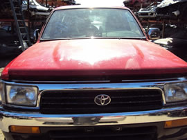 1992 TOYOTA 4RUNNER SR5 MODEL 3.0L V6 MT 4X4 COLOR RED Z14747