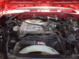 1992 TOYOTA 4RUNNER SR5 MODEL 3.0L V6 MT 4X4 COLOR RED Z14747
