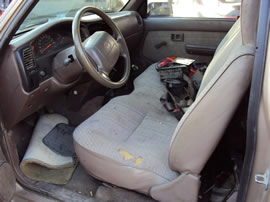 1997 TOYOTA TACOMA REGULAR CAB STD MODEL 2.4L MT 2WD COLOR GOLD Z14749