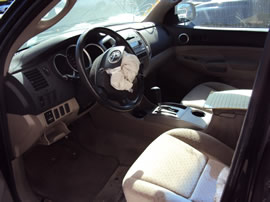 2008 TOYOTA TACOMA DOUBLE CAB SR5 PRE-RUNNER MODEL 4.0L V6 AT 2WD COLOR BLACK Z14753