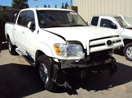 2005 TOYOTA TUNDRA CREW CAB LIMITED MODEL 4.7L V8 AT 2WD COLOR WHITE Z14752