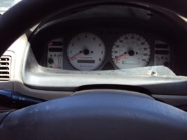 1999 TOYOTA COROLLA 4 DOOR SEDAN LE MODEL 1.8L AT 4SPD FWD COLOR GOLD Z14756