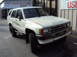 1989 TOYOTA 4RUNNER 2 DOOR SR5 MODEL 3.0L V6 MT 4X4 COLOR WHITE Z13530