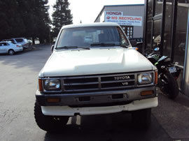 1989 TOYOTA 4RUNNER 2 DOOR SR5 MODEL 3.0L V6 MT 4X4 COLOR WHITE Z13530