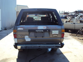 1988 TOYOTA 4RUNNER 2 DOOR SR5 MODEL 3.0L V6 MT 4X4 COLOR GRAY Z13531