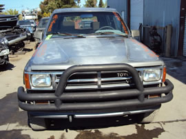 1988 TOYOTA 4RUNNER 2 DOOR SR5 MODEL 3.0L V6 MT 4X4 COLOR GRAY Z13531