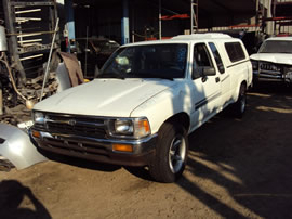 1993 TOYOTA PICK UP TRUCK XTRA CAB DLX MODEL 2.4L EFI MT 5 SPEED 2WD COLOR WHITE Z14760